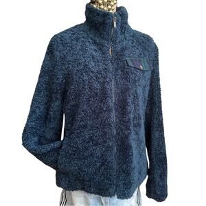 PENDLETON women's curly fuzzy 100% acrylic jacket - SIZE M - MEDIUM
